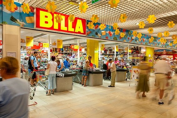 OC Elan - BILLA supermarket